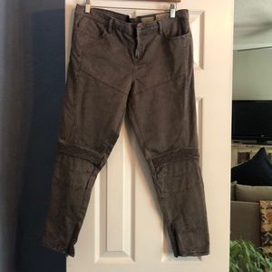 All Saints skinny moto pant Brodie size 30